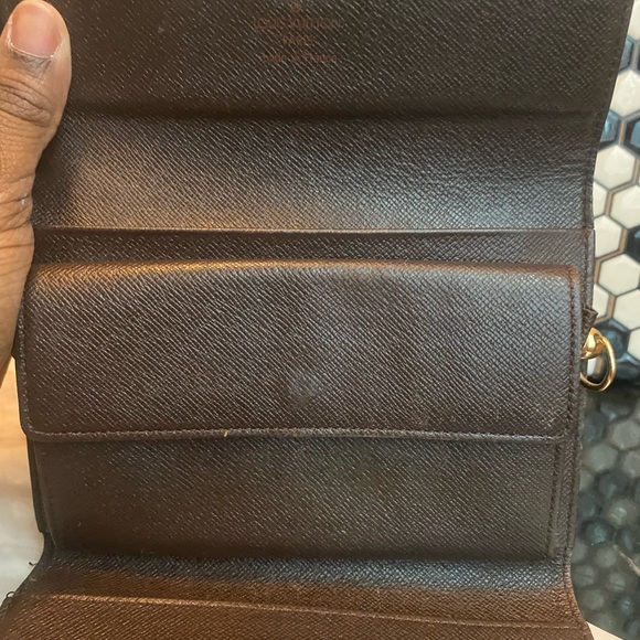 GUC Louis Vuitton Porte Tresor Etui Papier Ebene Wallet with unbranded strap - Picture 5 of 8